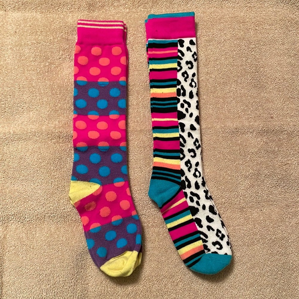 2 pair of Easter socks